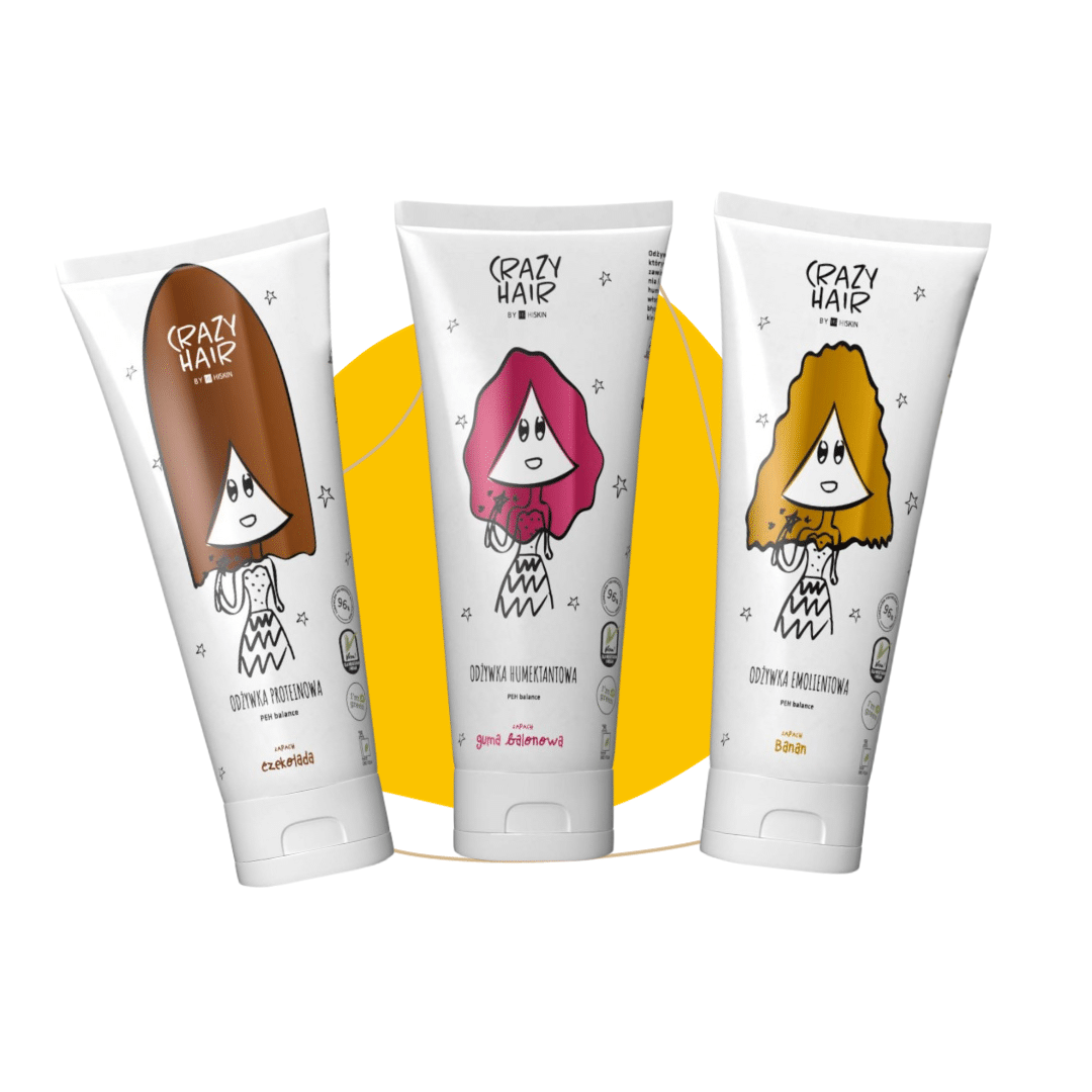 Crazy Hair Conditioners set - Natural Polish cosmetics in UK - BC Organic